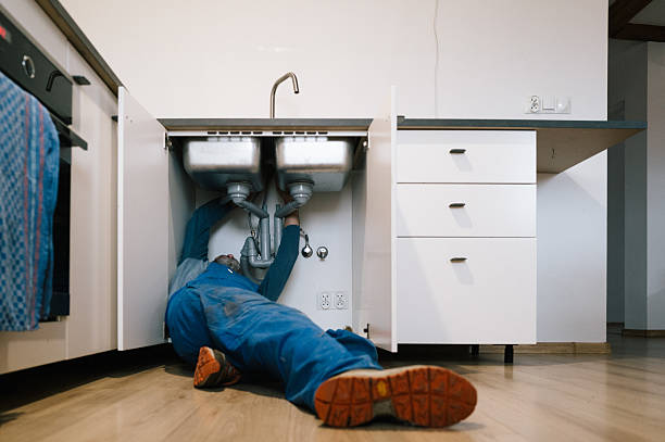 Professional Plumbing technician working in Seaford, DE